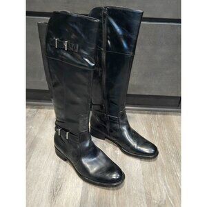 Yuu Rocio Riding Boots Black Size 9
